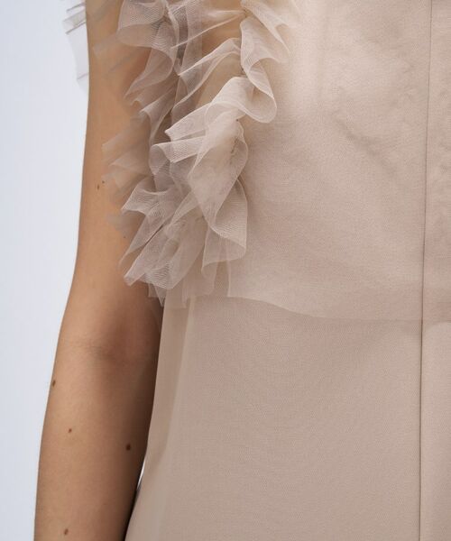 cloenc / クロエンス サロペット・オールインワン | 【セットアイテム／手洗い可】チュールボレロ付きサロペット | 詳細6