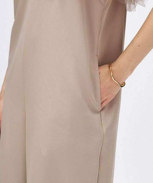 cloenc / クロエンス サロペット・オールインワン | 【セットアイテム／手洗い可】チュールボレロ付きサロペット | 詳細8