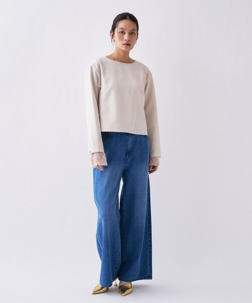 cloenc / クロエンス セットアップ | 【セットアップ／マシンウォッシュ】プレシャスセットアップ（ライトベージュ(051)）