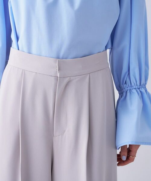 cloenc / クロエンス パンツ | 【セットアップ可／防花粉】イージータックワイドパンツ | 詳細10