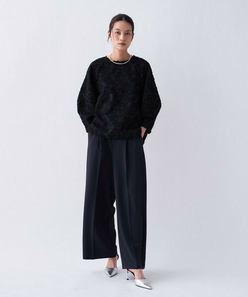 cloenc / クロエンス パンツ | 【セットアップ可／防花粉】イージータックワイドパンツ | 詳細20