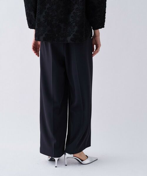 cloenc / クロエンス パンツ | 【セットアップ／オケージョン／防花粉】イージータックワイドパンツ | 詳細25