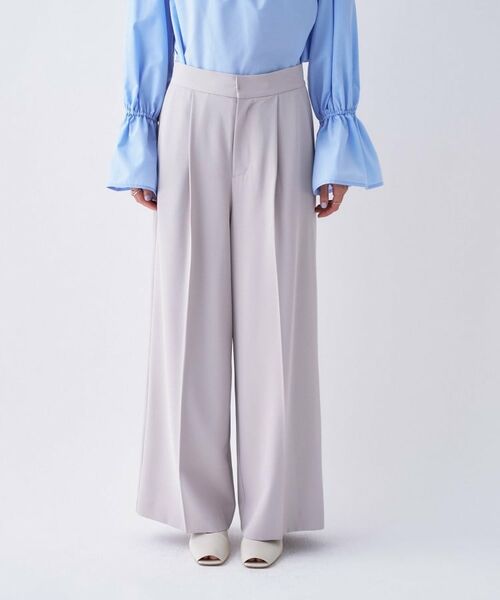 cloenc / クロエンス パンツ | 【セットアップ可／防花粉】イージータックワイドパンツ | 詳細6