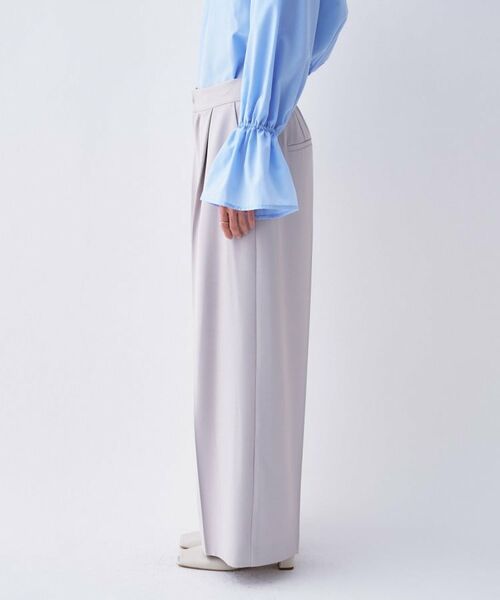 cloenc / クロエンス パンツ | 【セットアップ可／防花粉】イージータックワイドパンツ | 詳細7