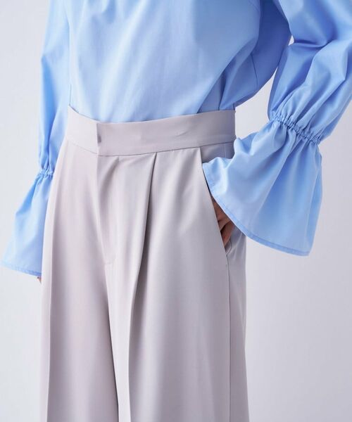 cloenc / クロエンス パンツ | 【セットアップ可／防花粉】イージータックワイドパンツ | 詳細9