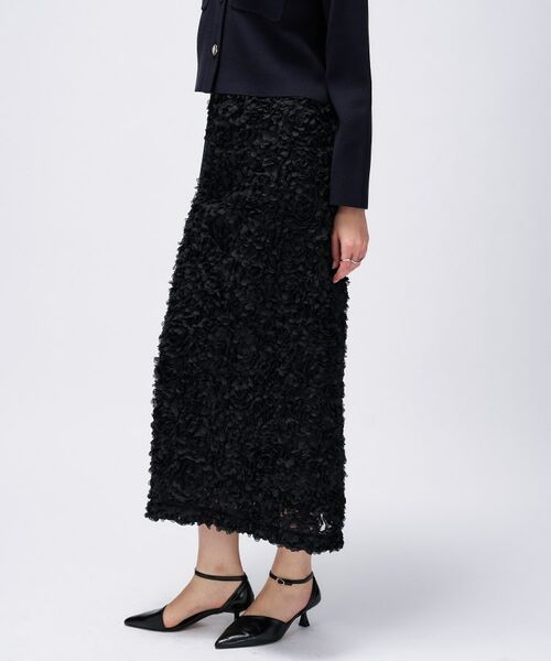 cloenc / クロエンス ロング・マキシ丈スカート | 【手洗い可】フラワーチュールレーススカート | 詳細12