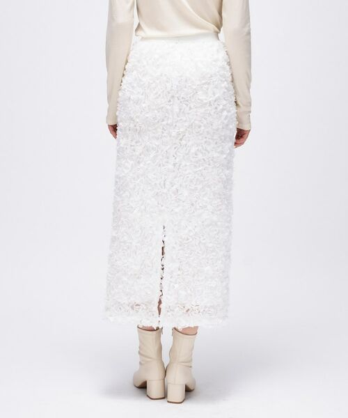 cloenc / クロエンス ロング・マキシ丈スカート | 【オケージョン／手洗い可】フラワーチュールレーススカート | 詳細26