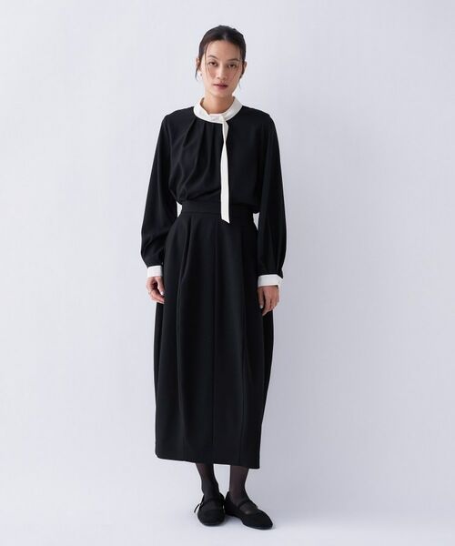 cloenc / クロエンス ロング・マキシ丈スカート | 【セットアップ】ダンボールコクーンスカート | 詳細1