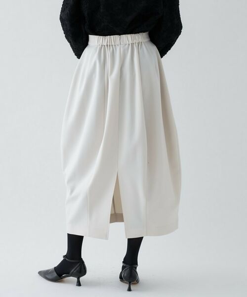 cloenc / クロエンス ロング・マキシ丈スカート | 【セットアップ／オケージョン／マシンウォッシュ】ダンボールコクーンスカート | 詳細17