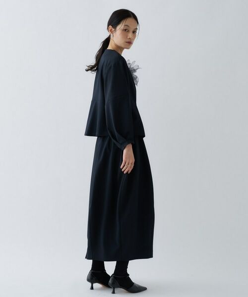 cloenc / クロエンス ロング・マキシ丈スカート | 【セットアップ／オケージョン／マシンウォッシュ】ダンボールコクーンスカート | 詳細18