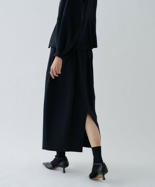 cloenc / クロエンス ロング・マキシ丈スカート | 【セットアップ／オケージョン／マシンウォッシュ】ダンボールコクーンスカート | 詳細25