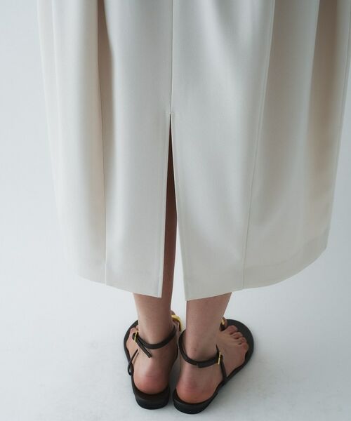 cloenc / クロエンス ロング・マキシ丈スカート | 【セットアップ／オケージョン／マシンウォッシュ】コクーンツイルスカート | 詳細28