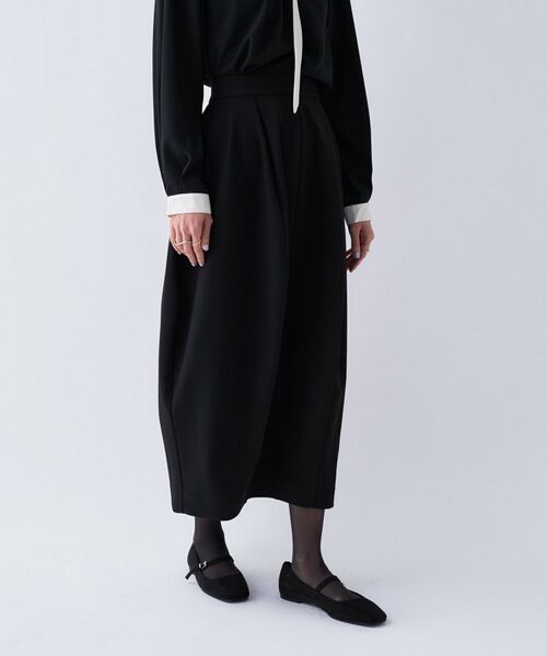 cloenc / クロエンス ロング・マキシ丈スカート | 【セットアップ】ダンボールコクーンスカート | 詳細4