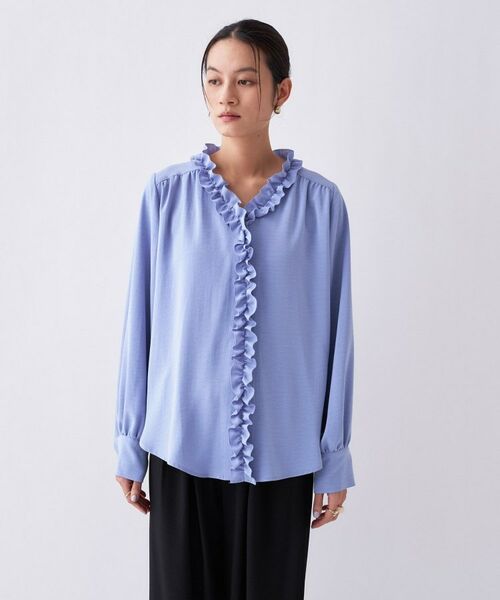 cloenc / クロエンス シャツ・ブラウス | 【手洗い可】フリルブラウス | 詳細10