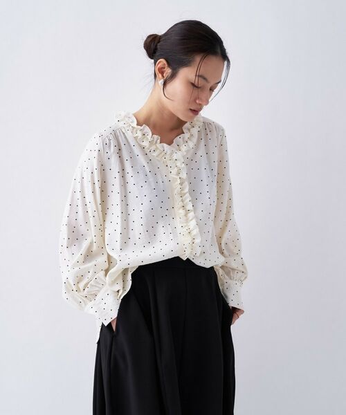 cloenc / クロエンス シャツ・ブラウス | 【手洗い可】フリルブラウス | 詳細19