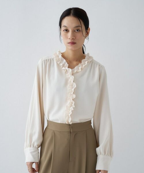 cloenc / クロエンス シャツ・ブラウス | 【オケージョン／手洗い可】フリルブラウス | 詳細23