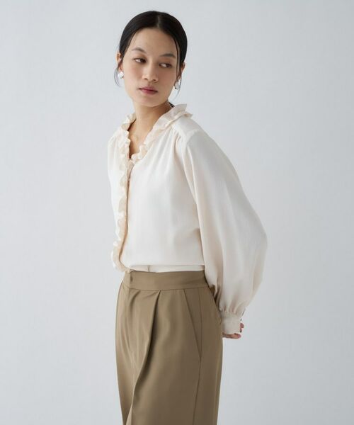 cloenc / クロエンス シャツ・ブラウス | 【オケージョン／手洗い可】フリルブラウス | 詳細25