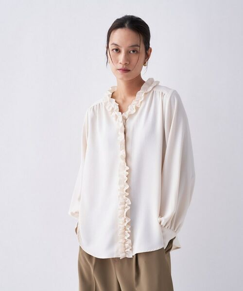 cloenc / クロエンス シャツ・ブラウス | 【手洗い可】フリルブラウス | 詳細3