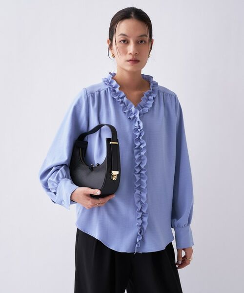 cloenc / クロエンス シャツ・ブラウス | 【手洗い可】フリルブラウス | 詳細9