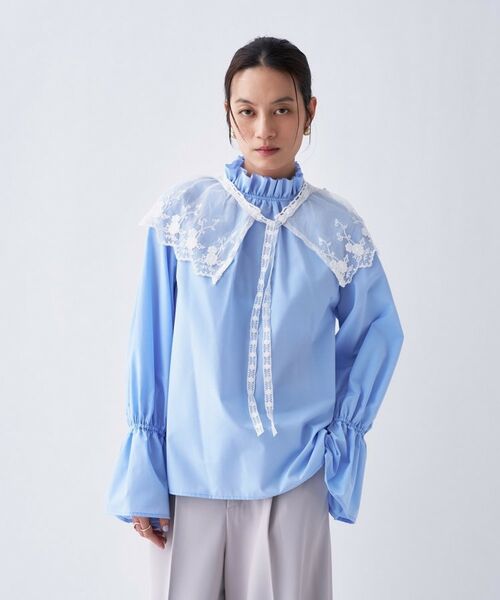 cloenc / クロエンス シャツ・ブラウス | フリルフォルムブラウス | 詳細7