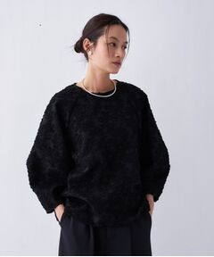 cloenc / クロエンス シャツ・ブラウス | 【手洗い可】フラワーシアージャカードシャツ