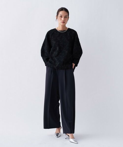 cloenc / クロエンス シャツ・ブラウス | 【手洗い可】フラワーシアージャカードシャツ | 詳細13