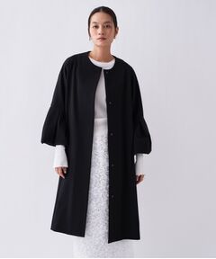 cloenc / クロエンス その他アウター | 【セットアップ／オケージョン／手洗い可】ダンボールノーカラーコート