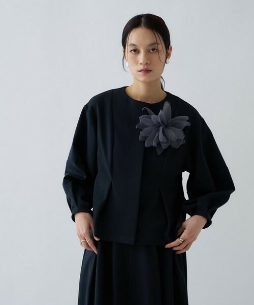 cloenc / クロエンス ブローチ・コサージュ | オーガンジーフラワーコサージュ | 詳細2