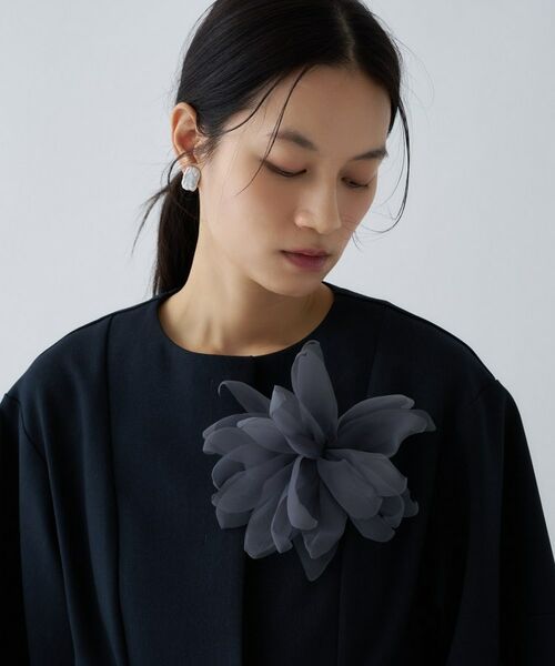 cloenc / クロエンス ブローチ・コサージュ | オーガンジーフラワーコサージュ | 詳細3