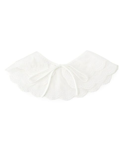 cloenc / クロエンス アクセサリー | スカラップレース付け襟（ホワイト(001)）