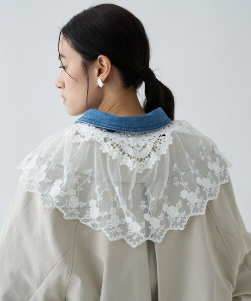 cloenc / クロエンス アクセサリー | チュールレース付け襟 | 詳細2