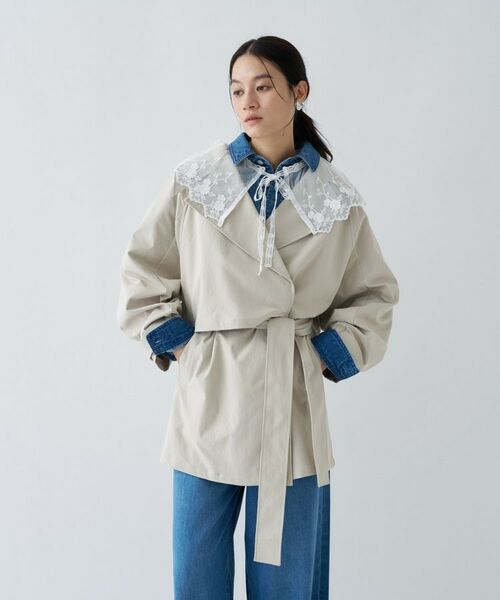 cloenc / クロエンス アクセサリー | チュールレース付け襟 | 詳細3