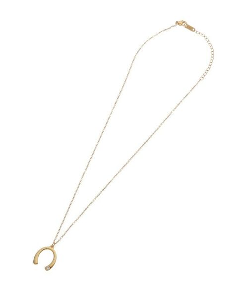 cloenc / クロエンス ネックレス・ペンダント・チョーカー | 馬蹄モチーフシングルストーンネックレス（ゴールド(007)）