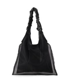 cloenc / クロエンス トートバッグ | ギャザーハンドルチュールトートバッグ