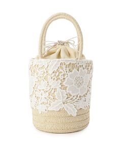 cloenc / クロエンス ハンドバッグ | レースバケツトートバッグ