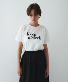 cloenc / クロエンス Tシャツ | 【マシンウォッシュ】ロゴプリントTシャツ