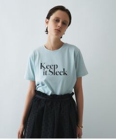 cloenc / クロエンス Tシャツ | 【マシンウォッシュ】ロゴプリントTシャツ