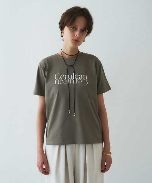 cloenc / クロエンス Tシャツ | 【マシンウォッシュ】ロゴプリントTシャツ | 詳細25