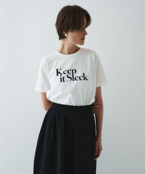 cloenc / クロエンス Tシャツ | 【マシンウォッシュ】ロゴプリントTシャツ | 詳細30