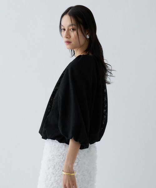 cloenc / クロエンス レザーブルゾン・ジャケット | レースシアーブルゾン | 詳細17