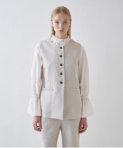 cloenc / クロエンス ベスト | 【セットアップ／接触冷感／マシンウォッシュ】リネンライクジレ