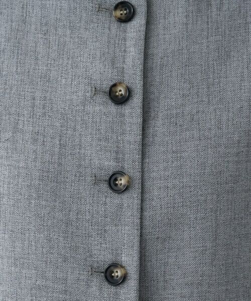 cloenc / クロエンス ベスト | 【セットアップ／マシンウォッシュ】リネンライクジレ | 詳細15