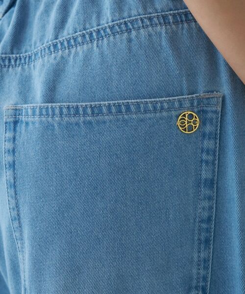 cloenc / クロエンス デニムパンツ | 【手洗い可】ドロストイージーワイドデニムパンツ | 詳細13