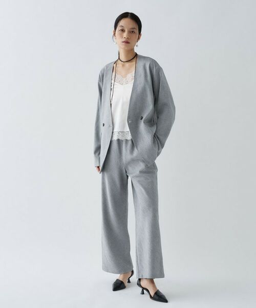 cloenc / クロエンス パンツ | 【セットアップ／マシンウォッシュ】リネンライクイージーパンツ | 詳細1