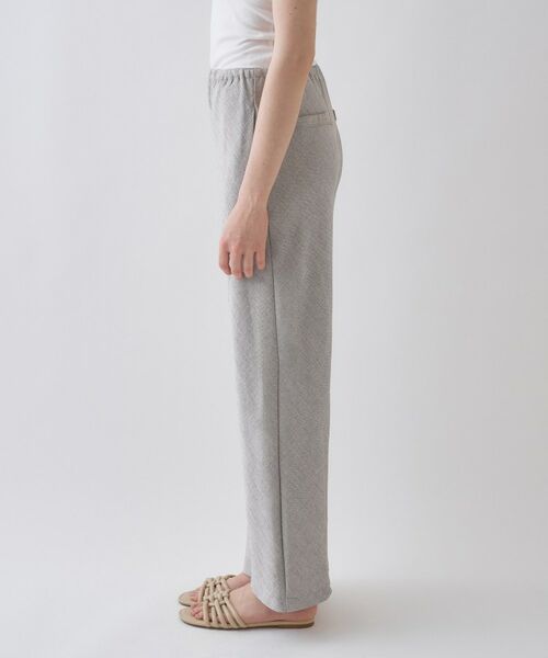 cloenc / クロエンス パンツ | 【セットアップ／接触冷感／マシンウォッシュ】リネンライクイージーパンツ | 詳細20