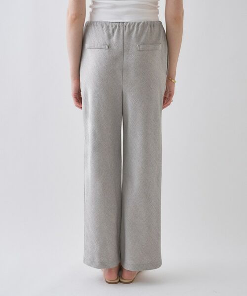 cloenc / クロエンス パンツ | 【セットアップ／接触冷感／マシンウォッシュ】リネンライクイージーパンツ | 詳細21