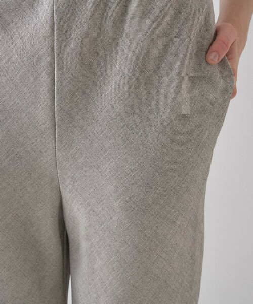 cloenc / クロエンス パンツ | 【セットアップ／接触冷感／マシンウォッシュ】リネンライクイージーパンツ | 詳細25