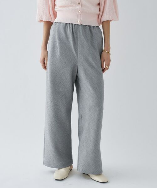 cloenc / クロエンス パンツ | 【セットアップ／マシンウォッシュ】リネンライクイージーパンツ | 詳細4