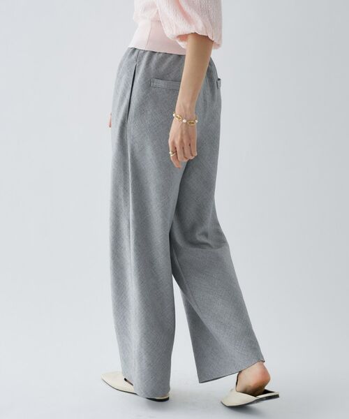 cloenc / クロエンス パンツ | 【セットアップ／マシンウォッシュ】リネンライクイージーパンツ | 詳細6