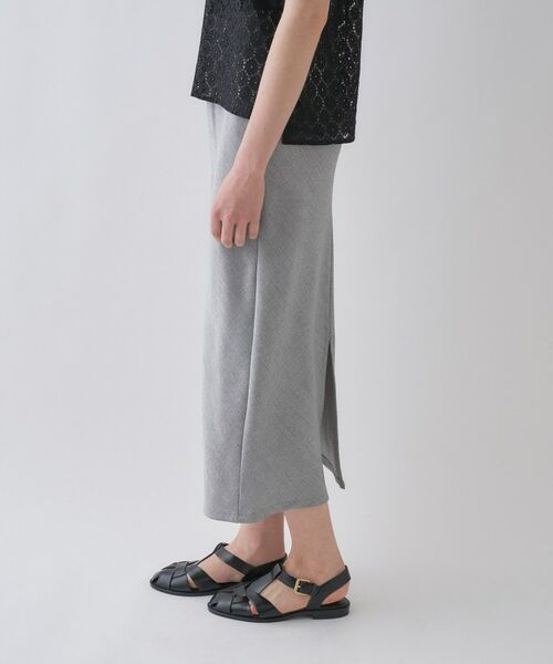 cloenc / クロエンス ロング・マキシ丈スカート | 【セットアップ／接触冷感／マシンウォッシュ】リネンライクシャークスカート | 詳細17